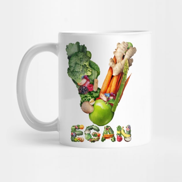 Vegan Vegetarian Classic Design by lightidea